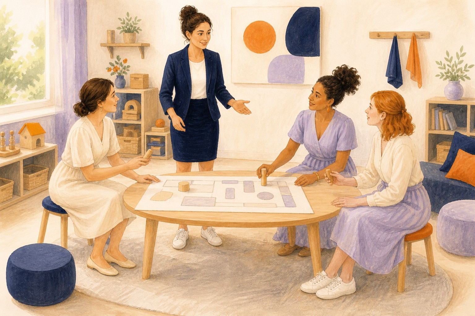 Illustration du thème Gestion d'équipe