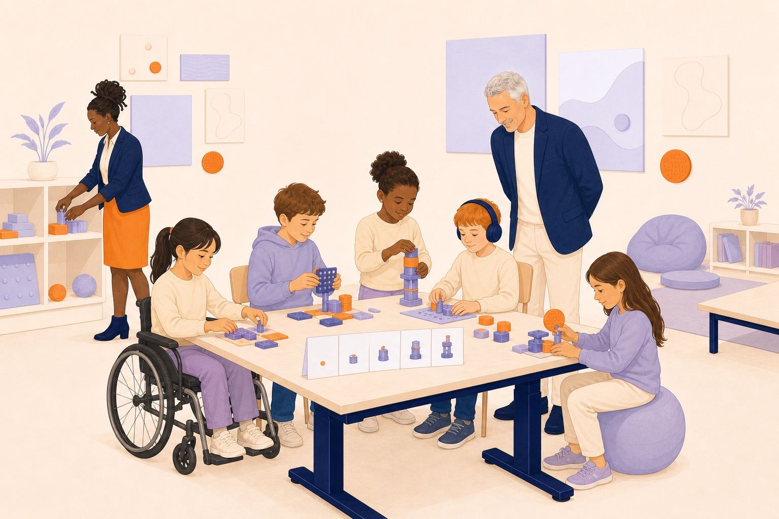 Illustration de la formation « L'école inclusive au quotidien : premiers ajustements concrets »
