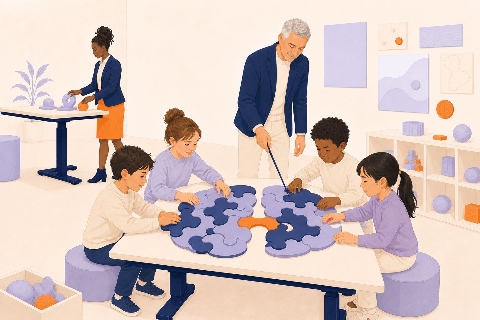 Illustration de la formation « Expliquer aux enfants comment ils apprennent »