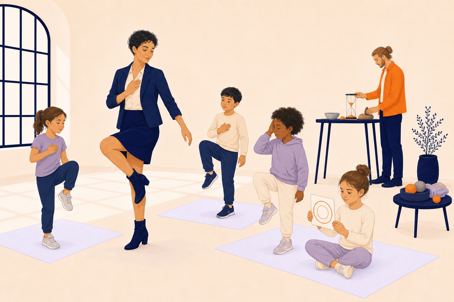 Illustration de la formation « Cohérence cardiaque, mouvements croisés et outils de régulation »